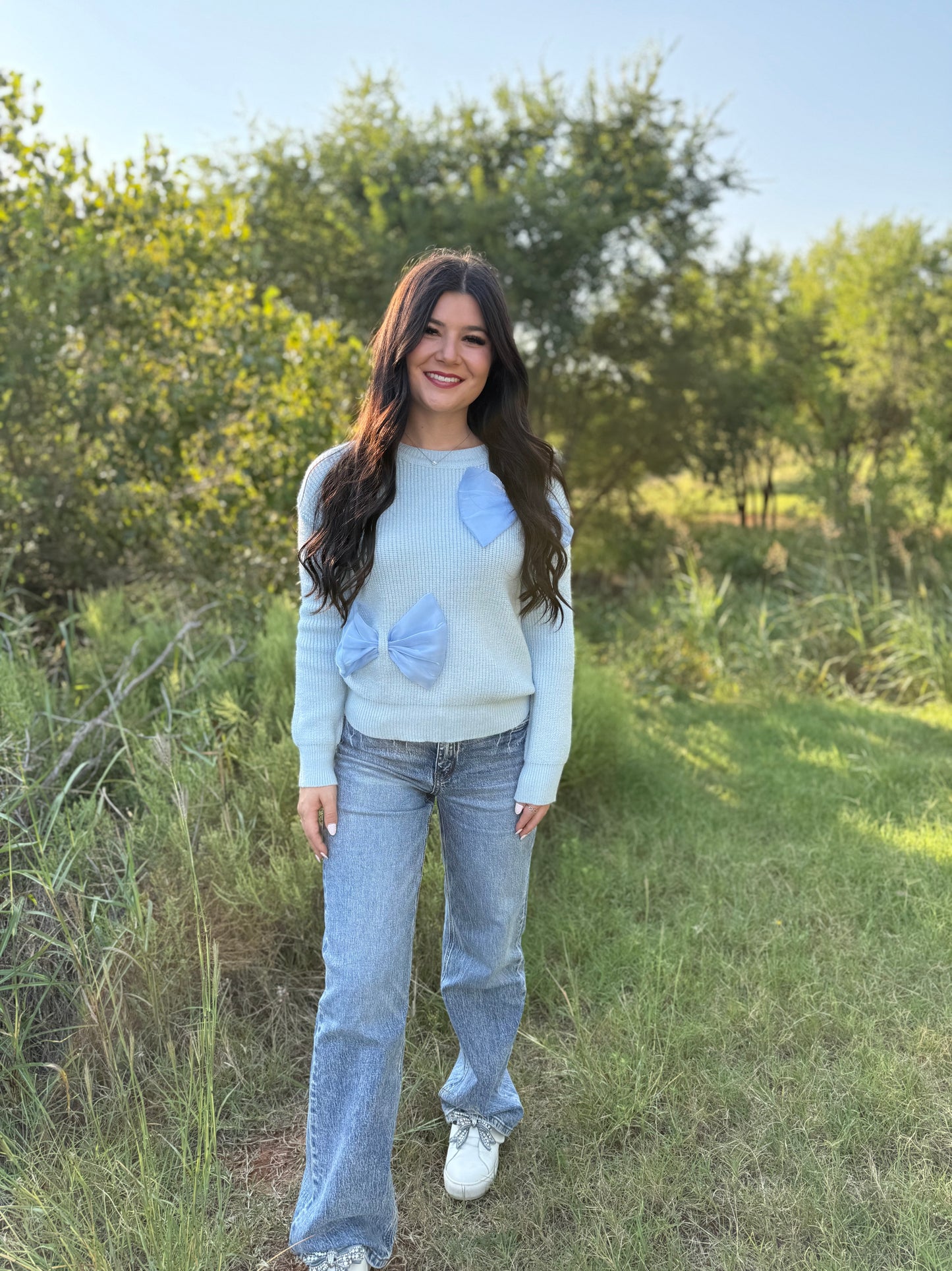 Blue Elliana Sweater