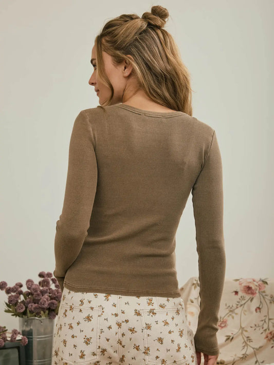 Coffee House Knit Top