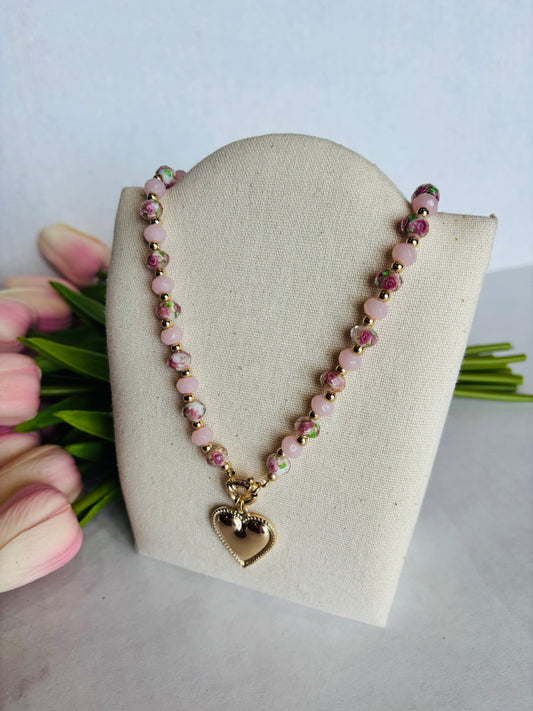 Brenda Heart Pendant Necklace