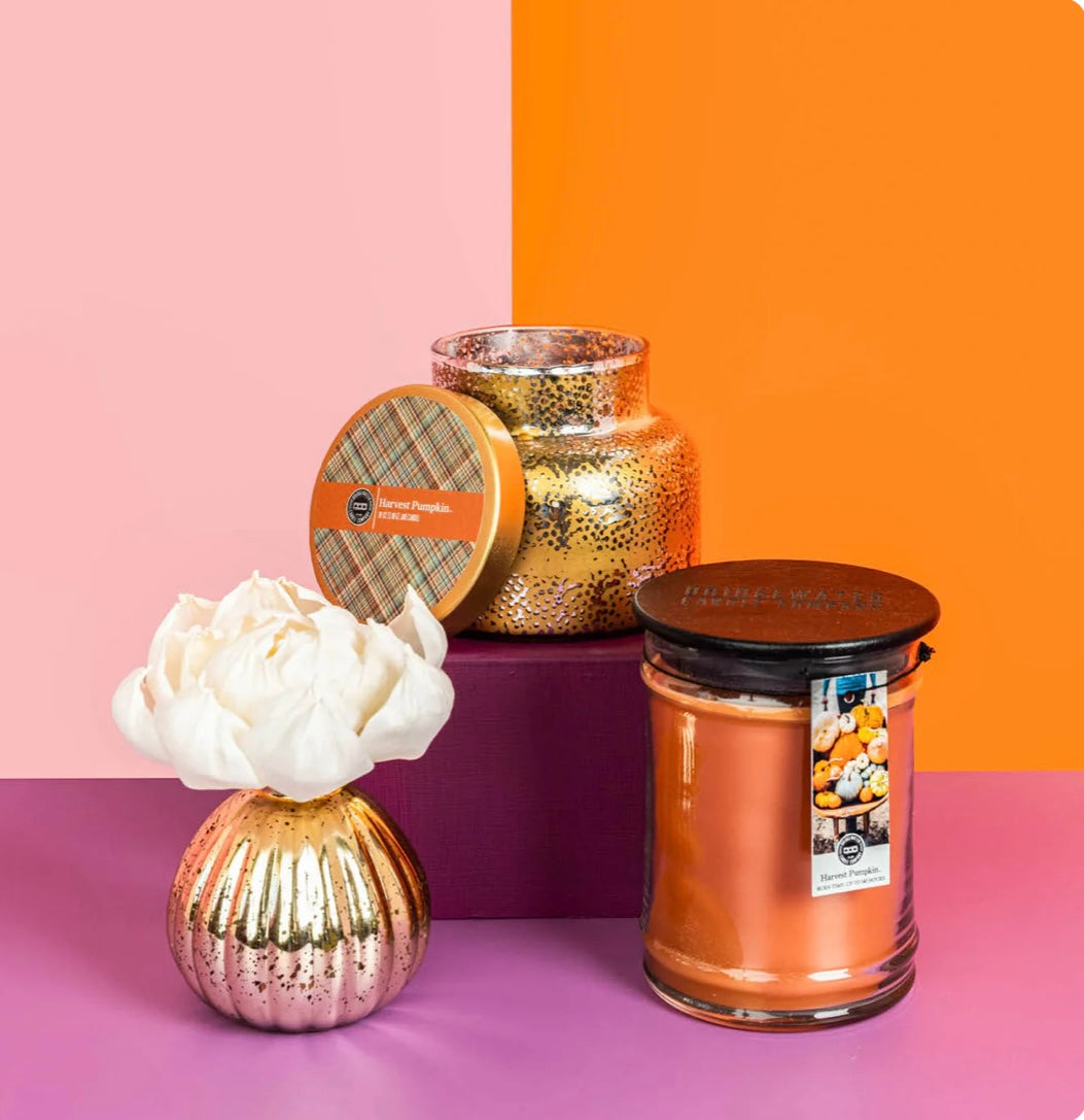 Harvest Pumpkin 18oz Large Jar Candle