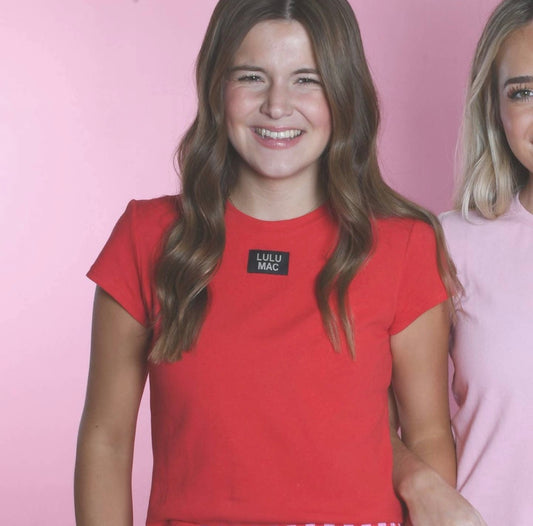Lulu Mac Baby Doll Top | Red