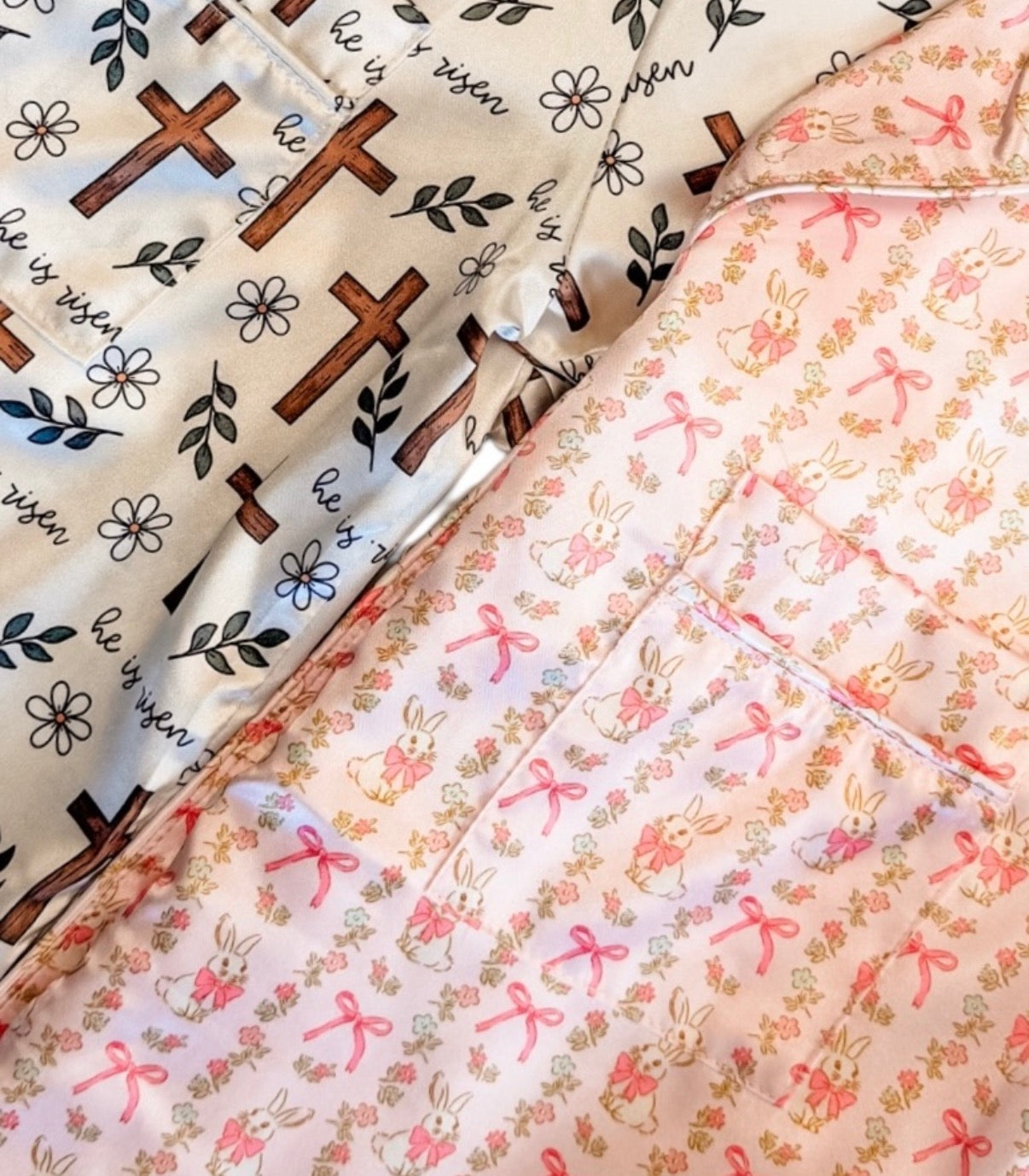 Easter Bunny Satin Pajamas