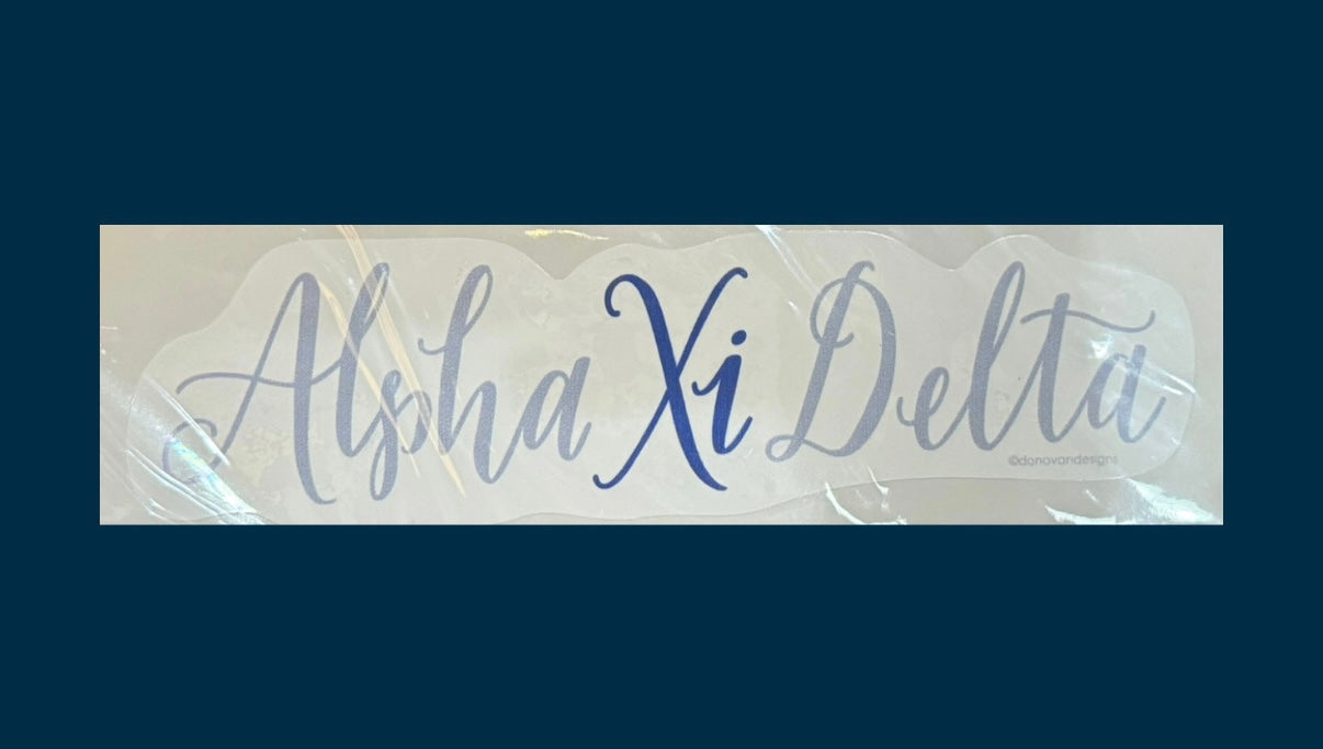 Greek Bumper Sticker