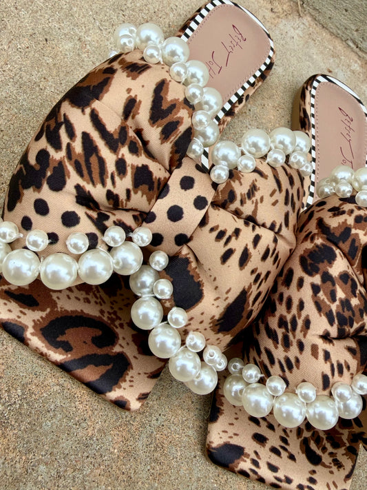 Betsey Johnson Liah Leopard Sandal