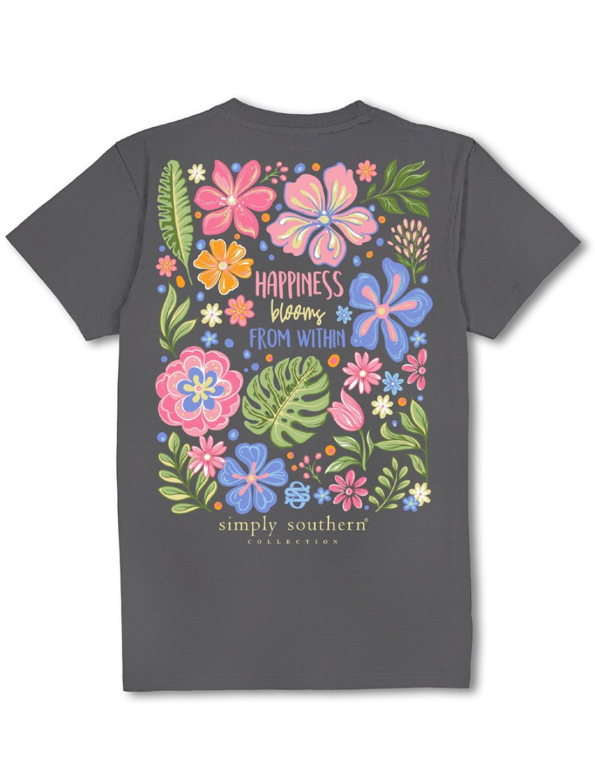 Happiness Blooms From Within Tee
