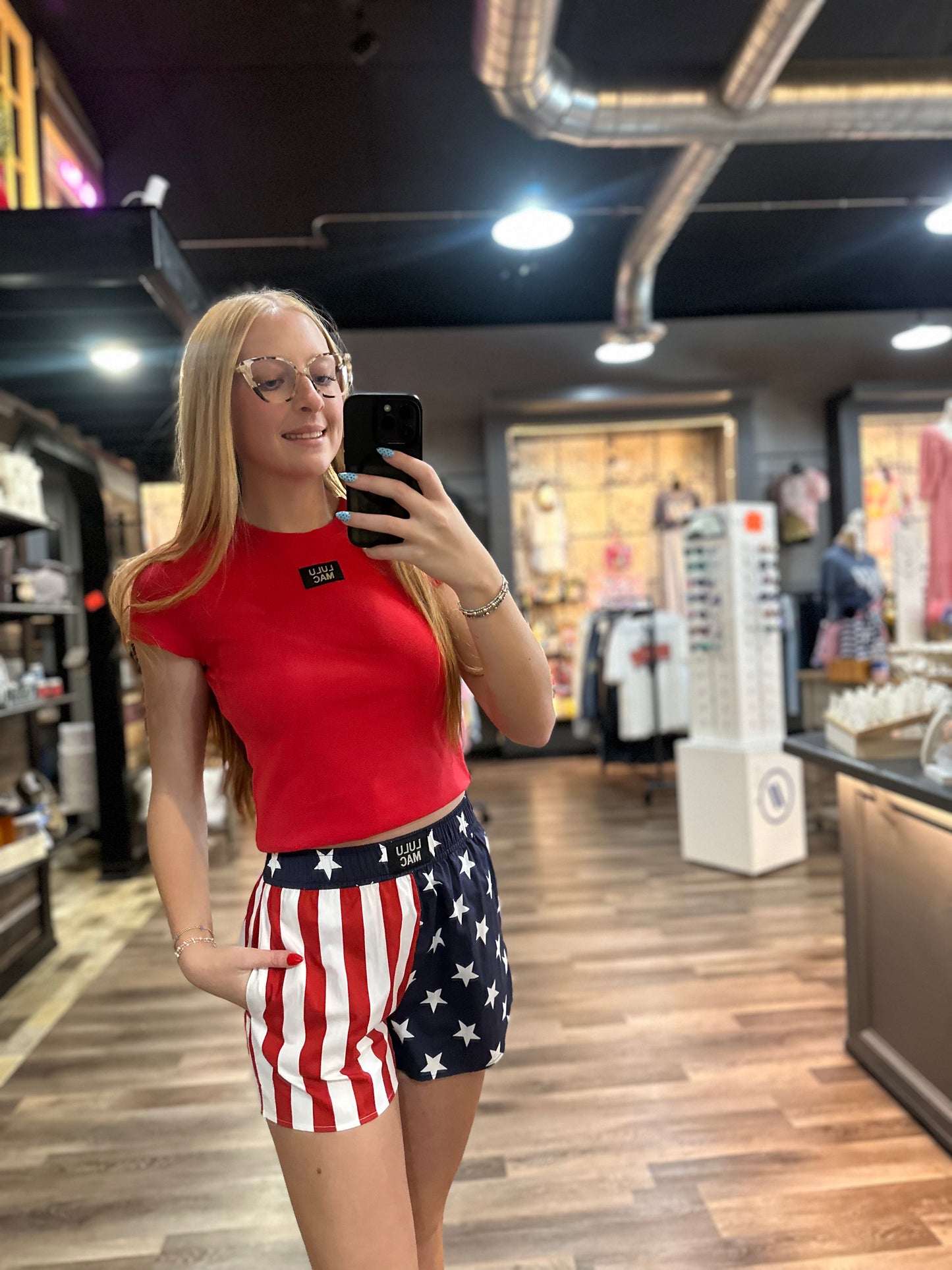 Lulu Mac Boxers | American Flag