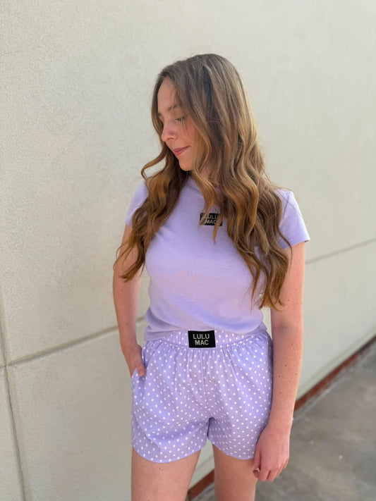 Lulu Mac Baby Doll Top | Lavneder