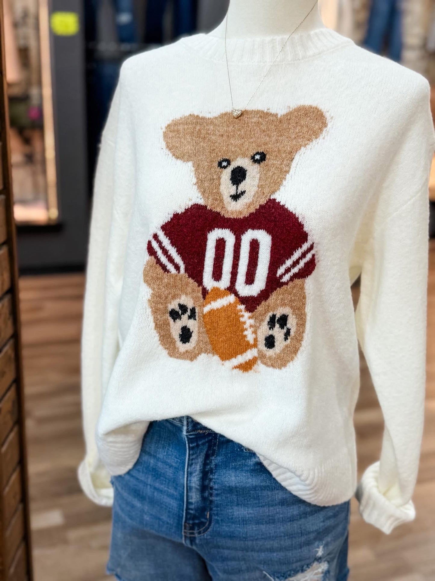 Anastasia Football Sweater