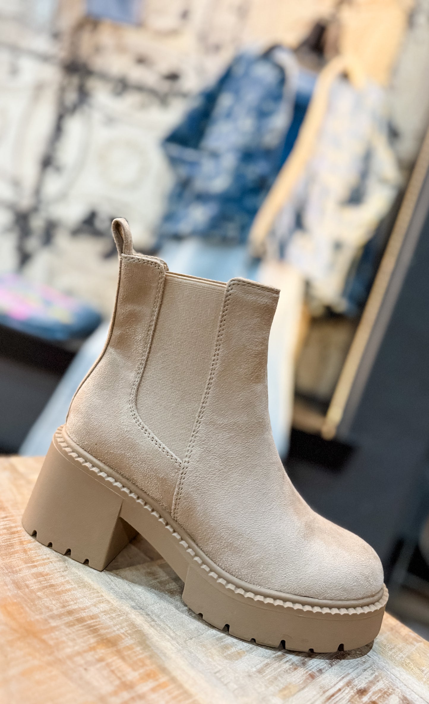 Tianna Dark Taupe Boot