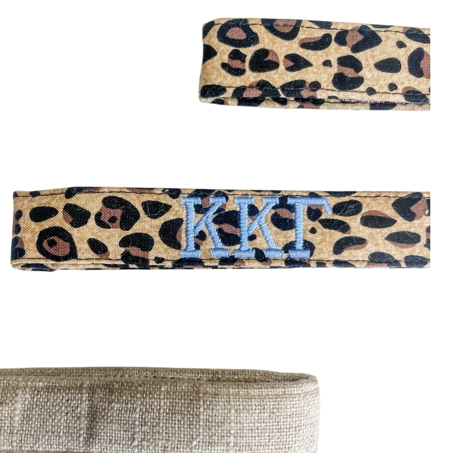Greek Wristlet Keychains