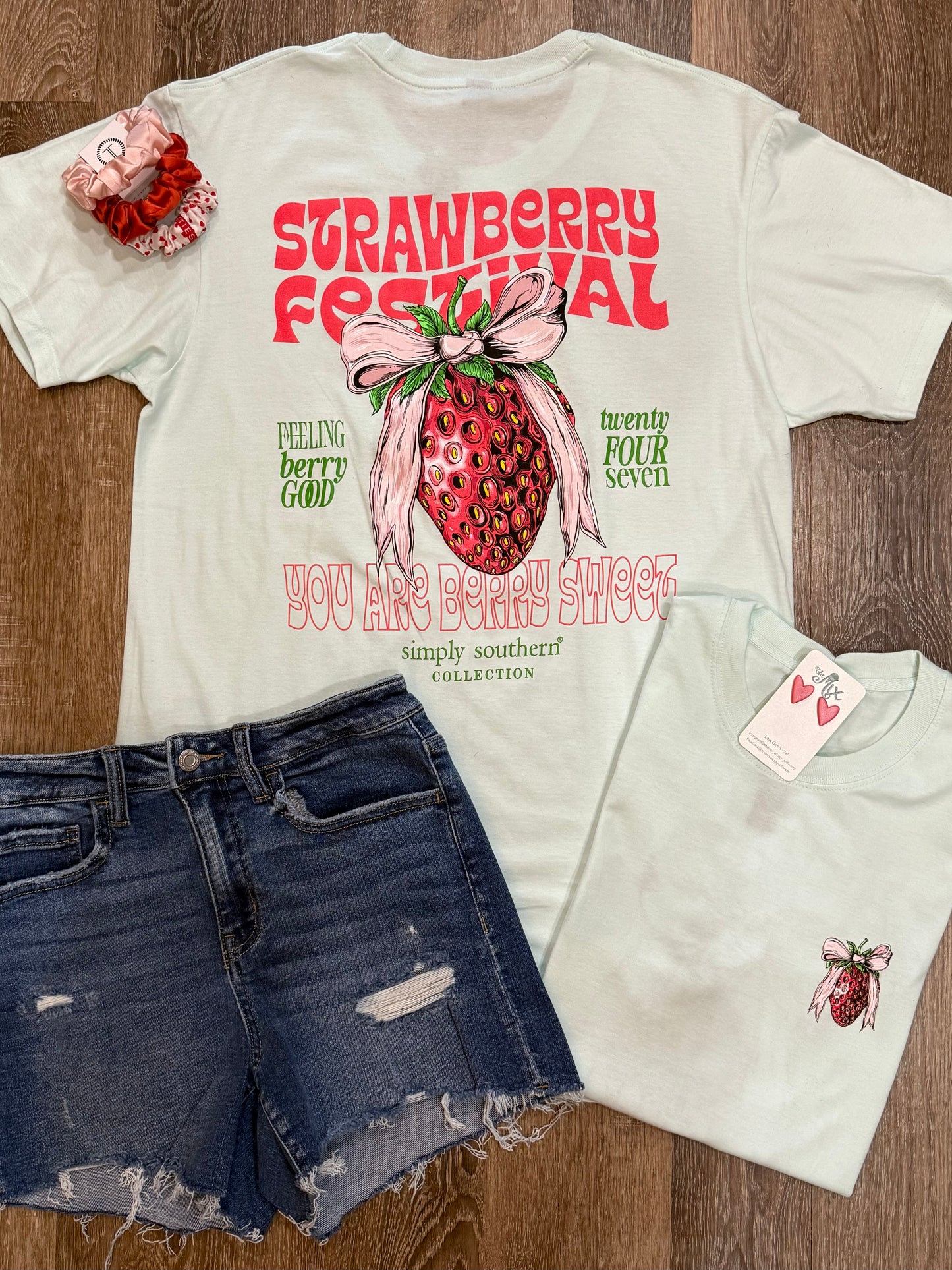 Strawberry Mint Tee