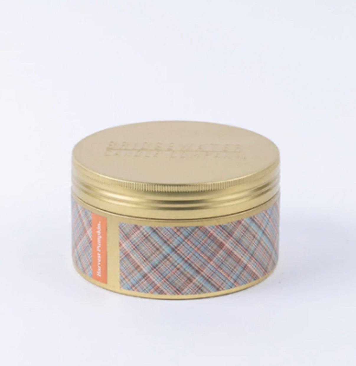 Harvest Pumpkin Holiday 3-Wick Tin Candle