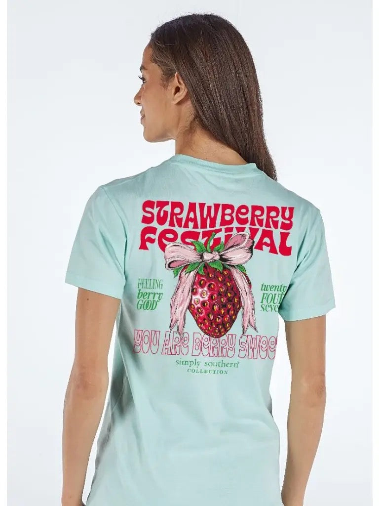 Strawberry Mint Tee