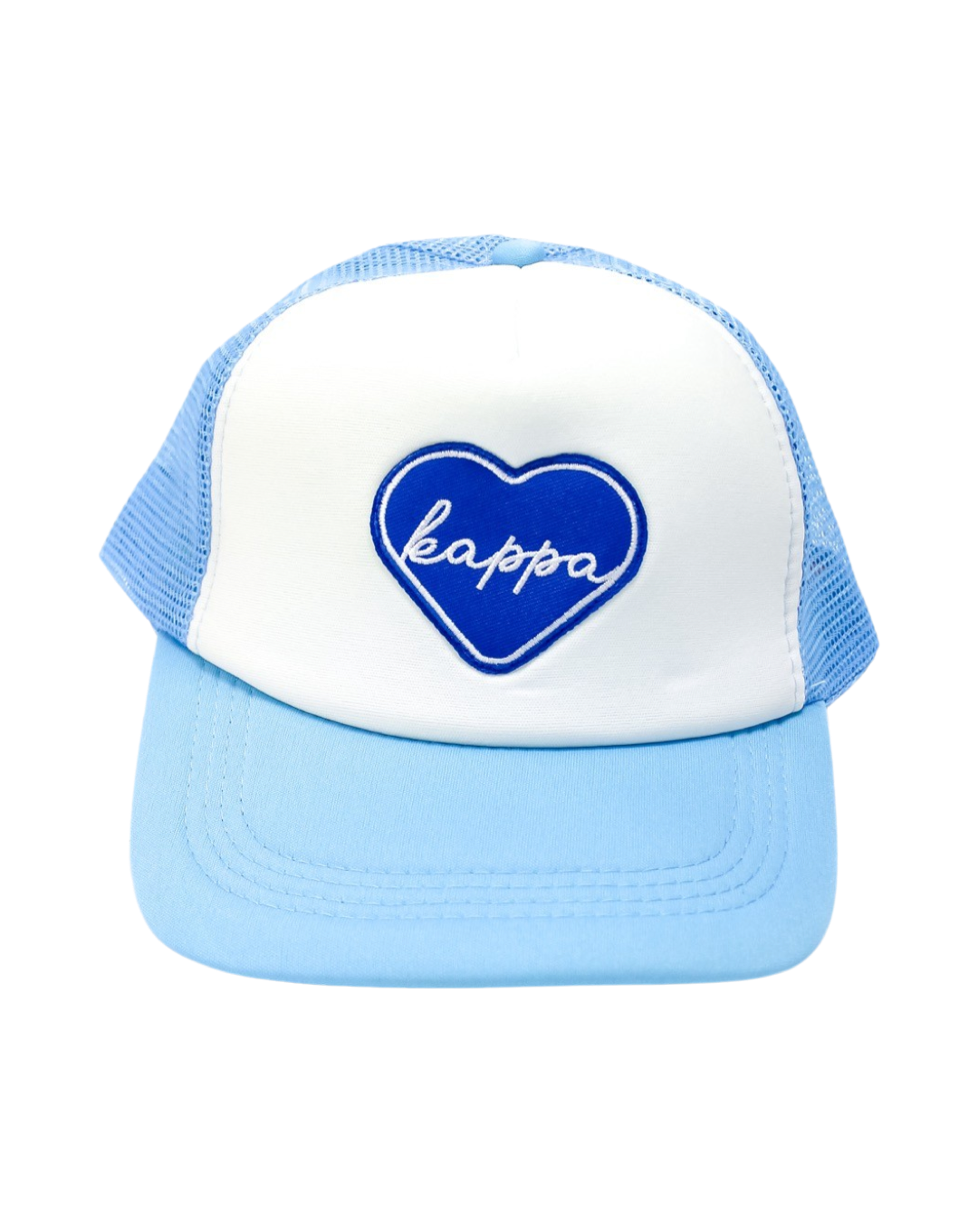 Greek Whole Lotta Love Heart Trucker Hat