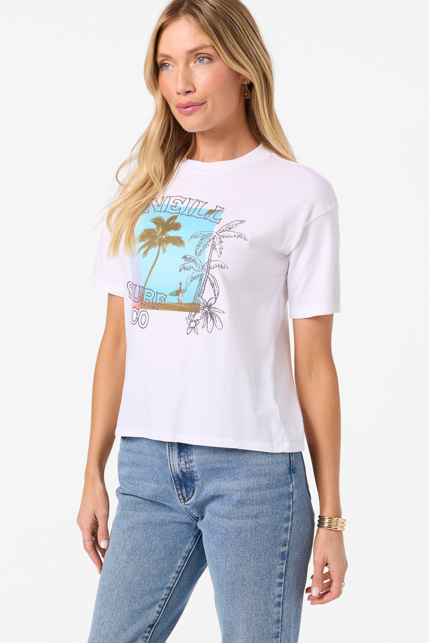 O’Neill Doodles Easy Tee | White