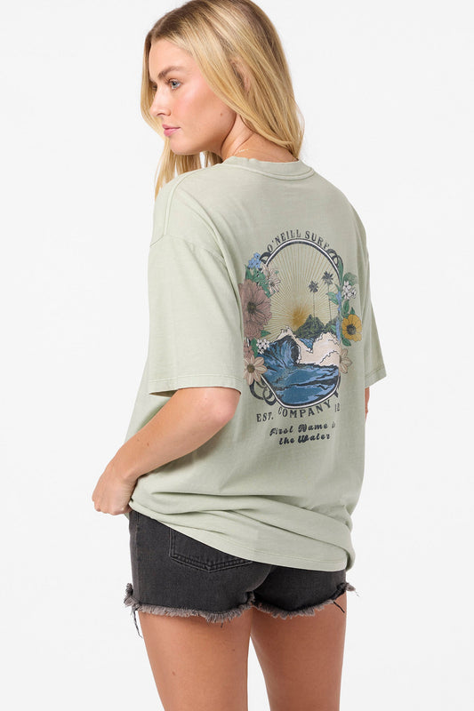 O’Neill Petal Oversized Tee | Desert Sage