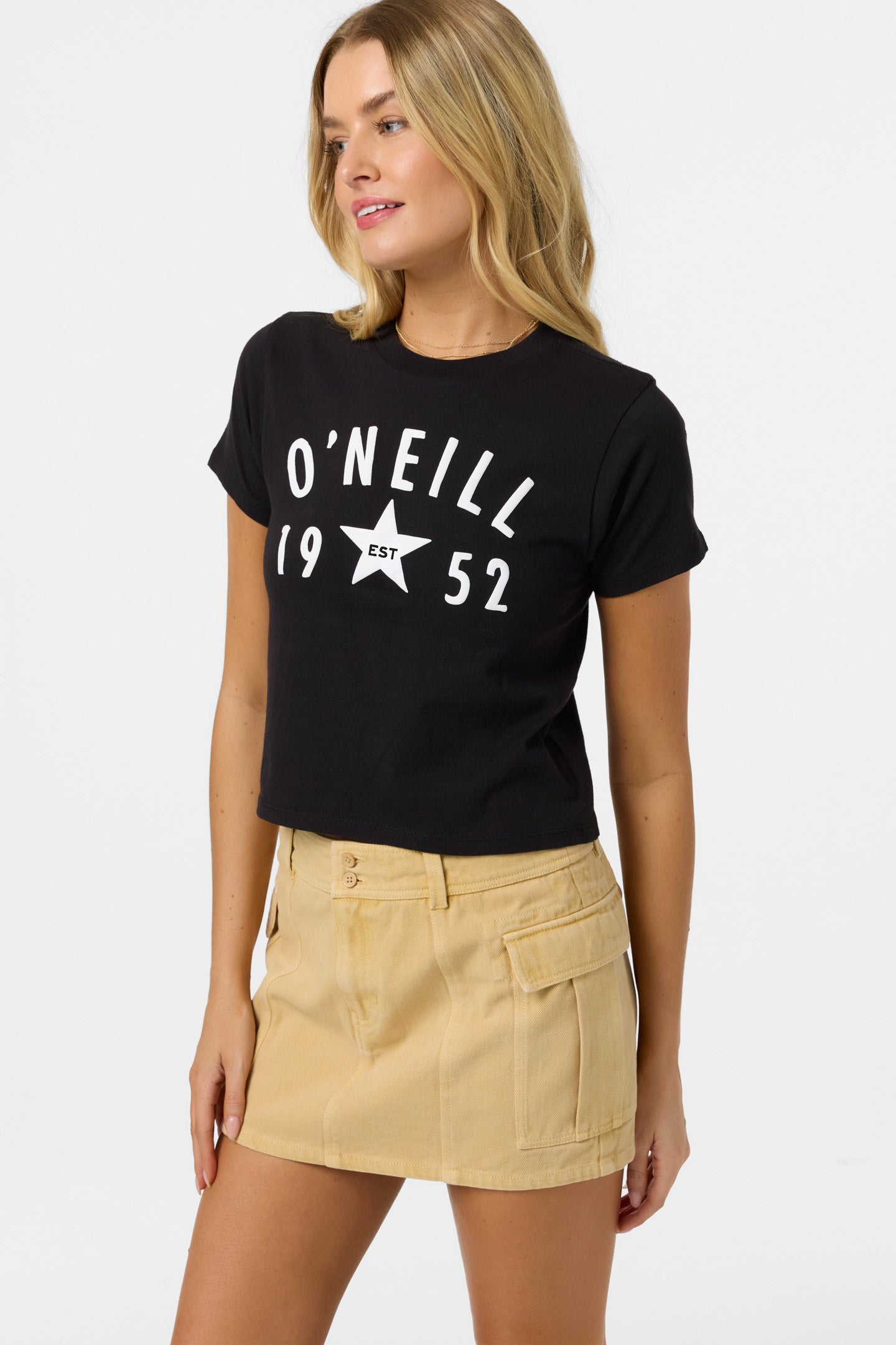 O’Neill Starry Fitted Tee | Black