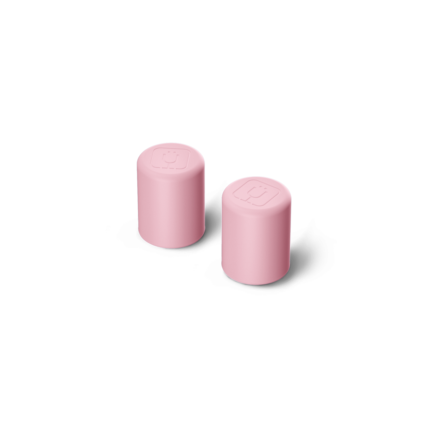 BruMate Magnetic Straw Cover, 2 Pack | Petal Pink