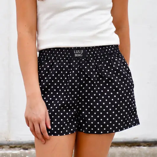 Lulu Mac Boxers | Mini Polka Dot