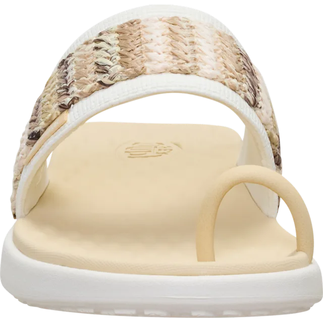 Hey Dude Maui Breeze Toe Loop | Ivory & Gold