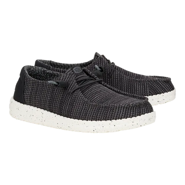 Hey Dude Women’s Wendy Stretch Sox | Black/White