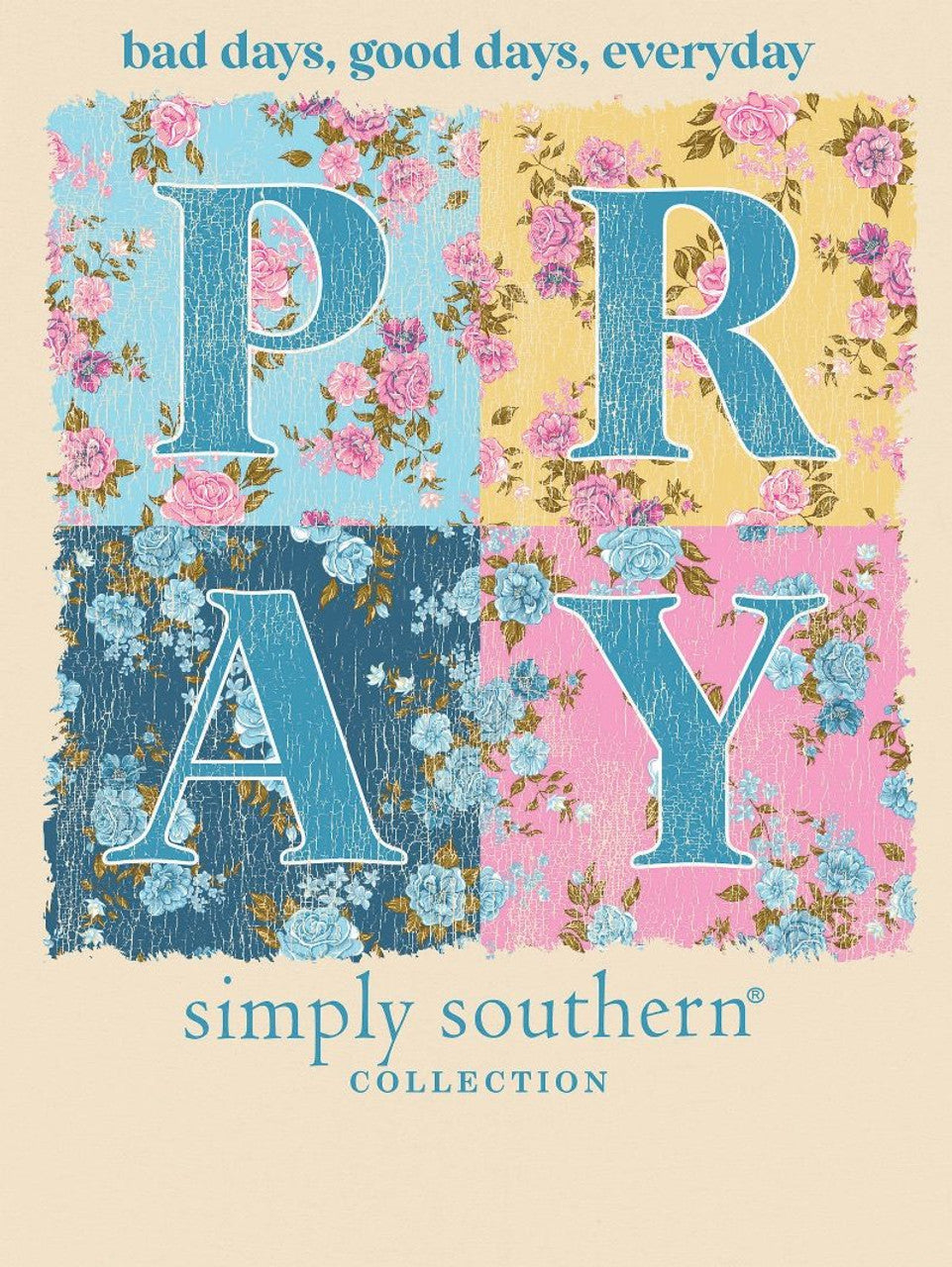 Pray Natural Tan Tee