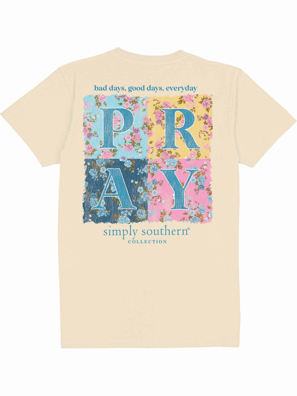Pray Natural Tan Tee