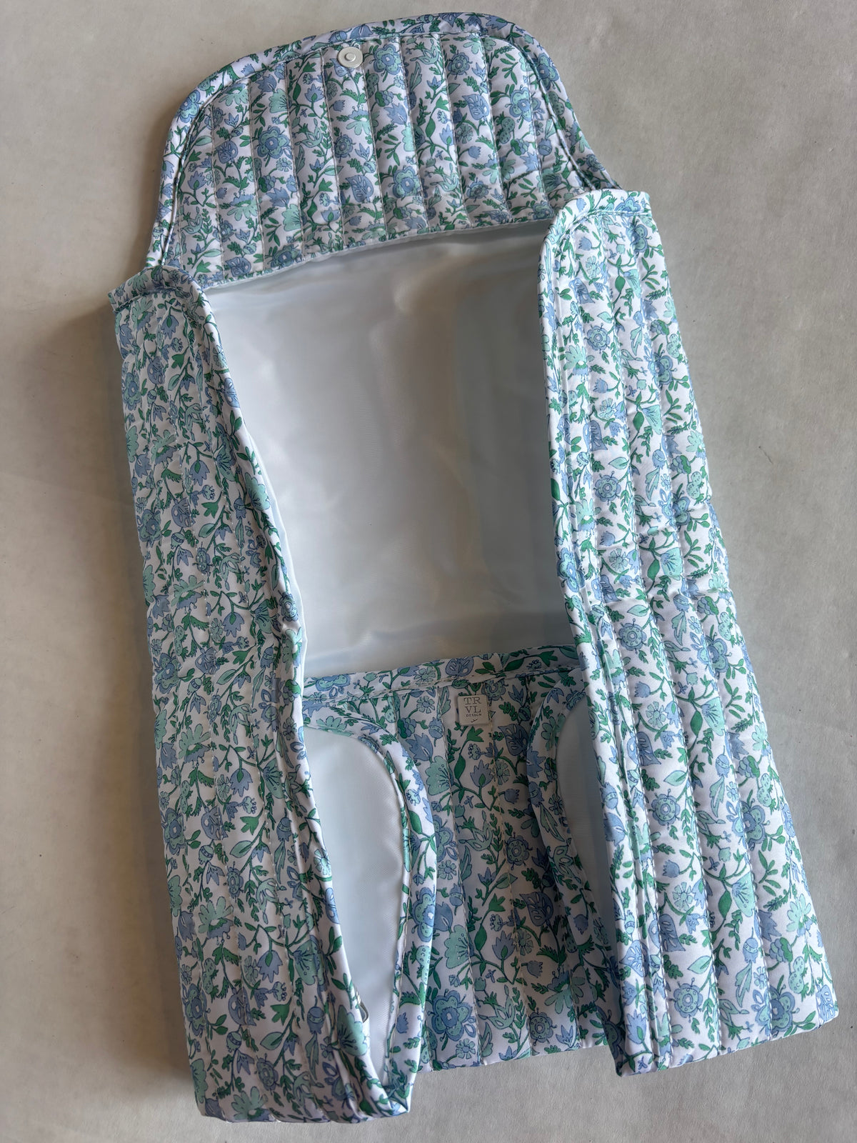 TRVL Quilted Changing Mat | Hamptons Floral