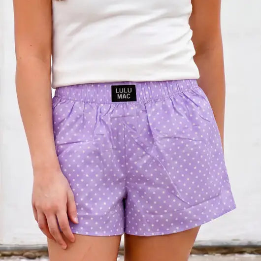 Lulu Mac Boxers | Mini Polka Dot