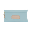 Jon Hart Large Pouch | Ice Blue Coated Canvas
