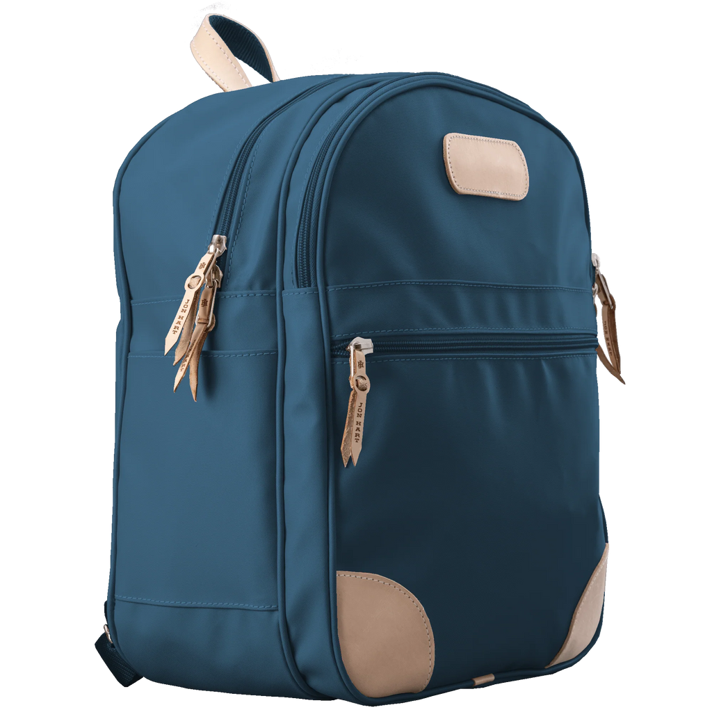 Jon Hart Large Backpack | French Blue Coated Canvas