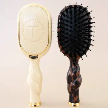 Teleties Mini Boar Brush | Tortoise