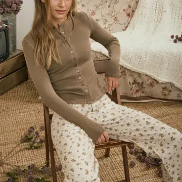 Coffee House Knit Top