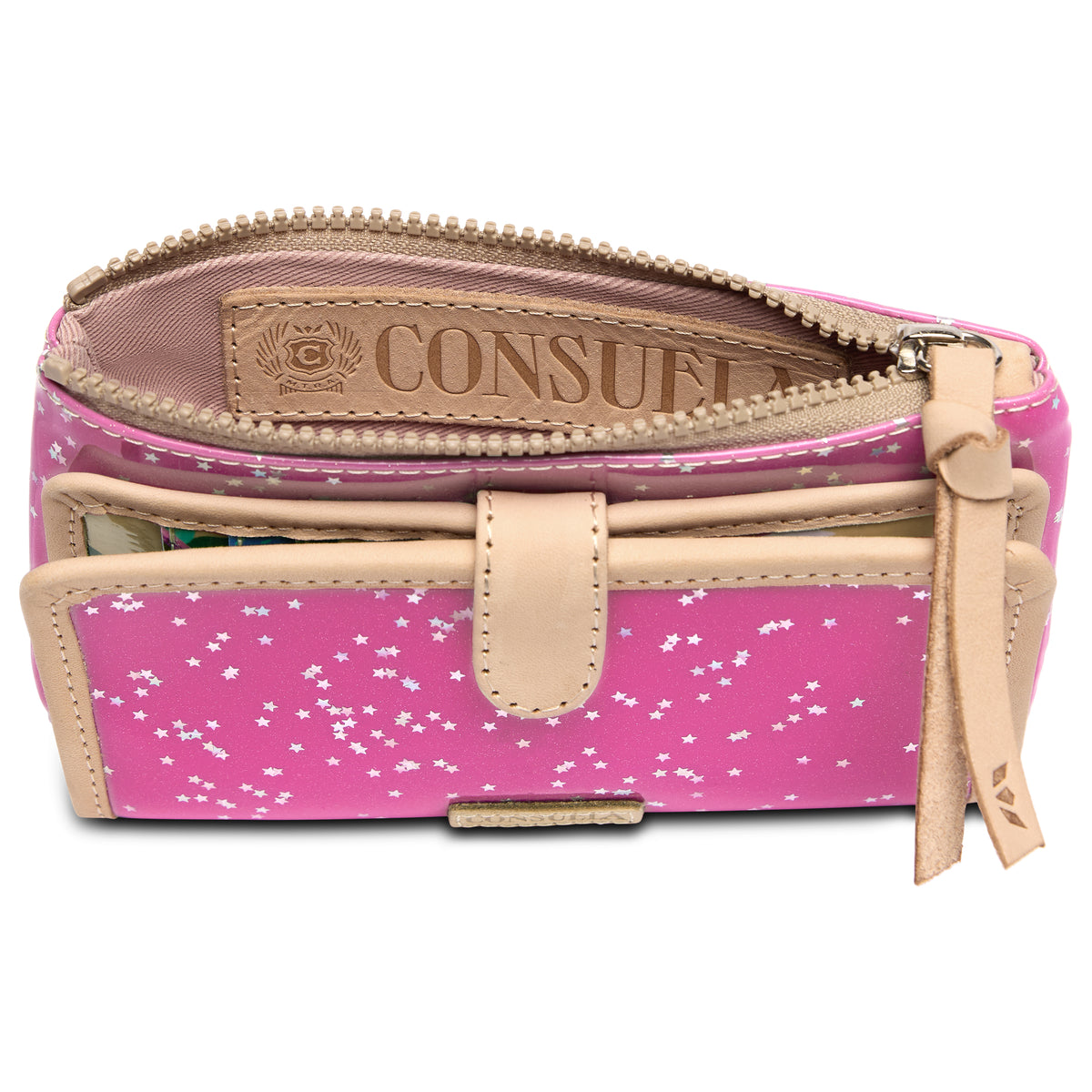Consuela Slim Wallet | Berry
