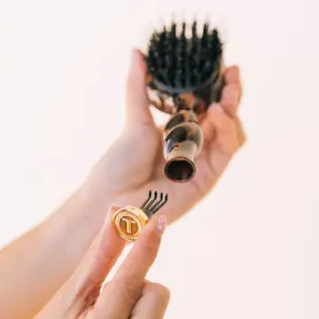 Teleties Mini Boar Brush | Tortoise