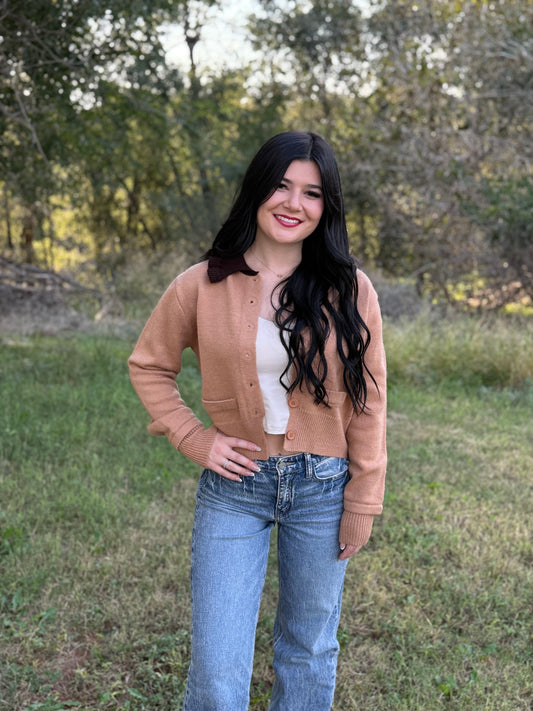 Chocolate Latte Cardigan