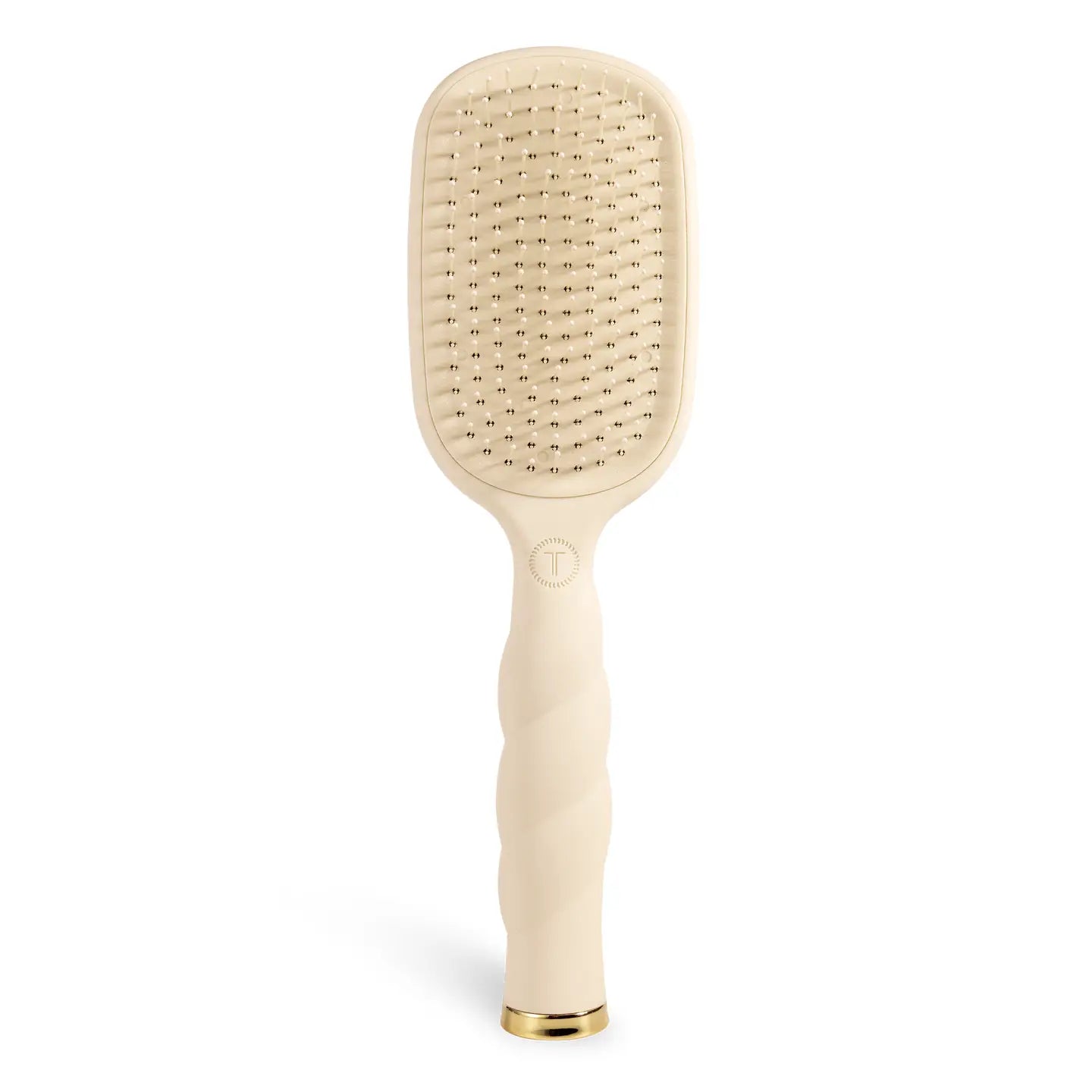 Teleties Detangler Hair Brush For Thick Hair | Tan