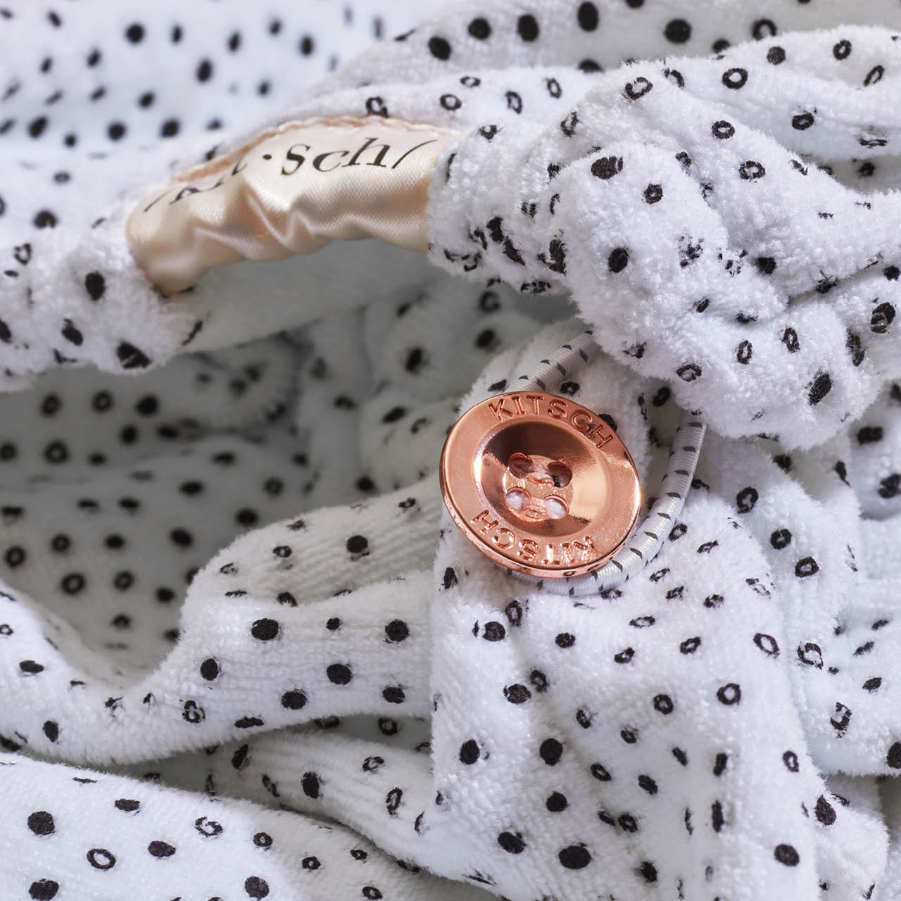 Kitsch Quick Dry Hair Towel | Micro Dot