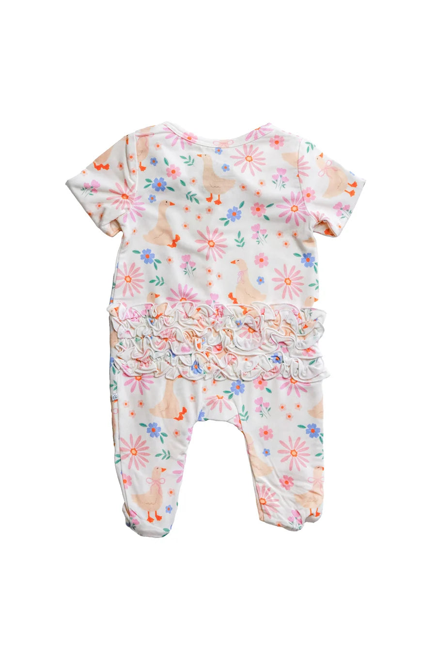 Caden Lane | Footie Lucy Goosy | 3-6 Months