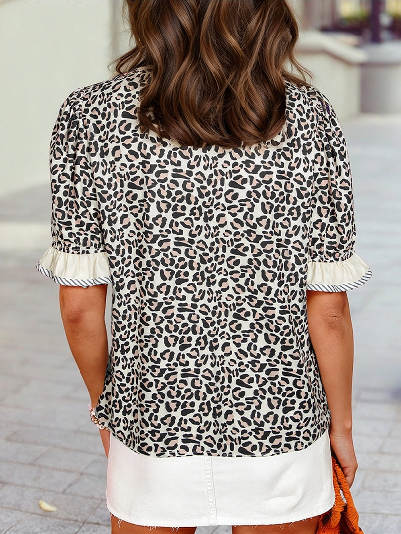 Wild Side Ruffled Blouse