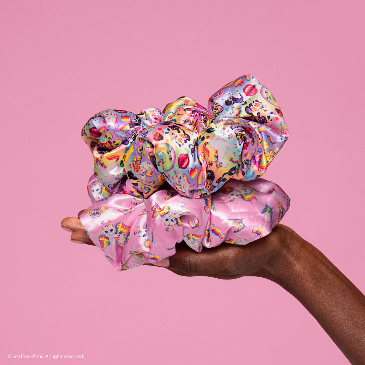 Kitsch Pillow Scrunchies | Lisa Frank