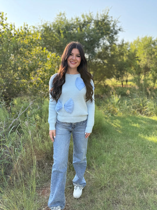 Blue Elliana Sweater