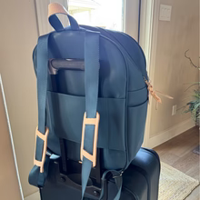Jon Hart Large Backpack | French Blue Coated Canvas