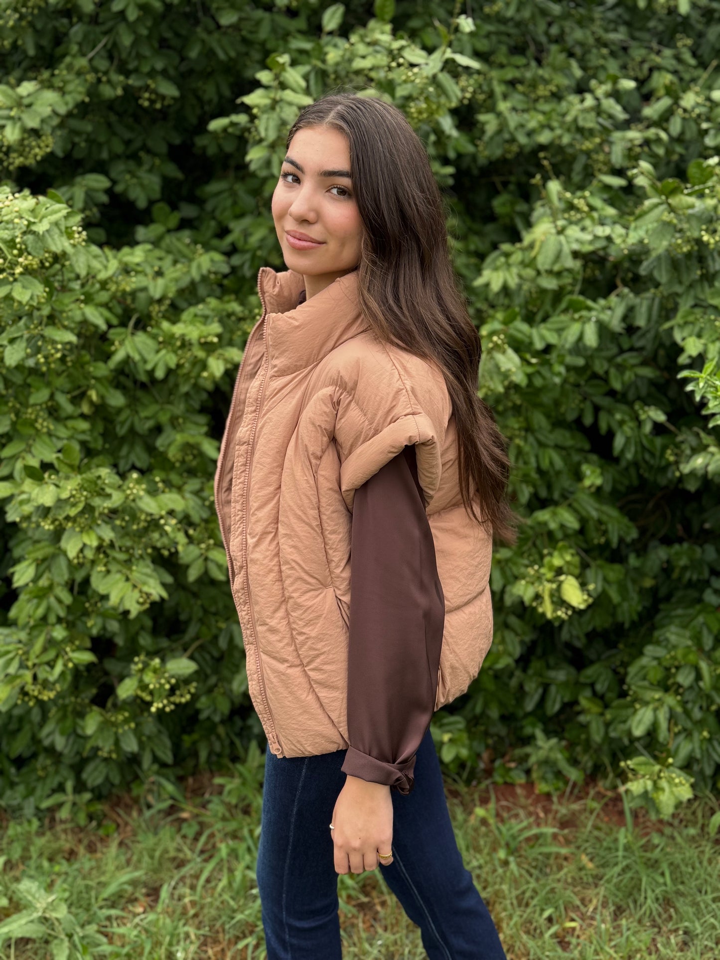 Umber Puffer Vest