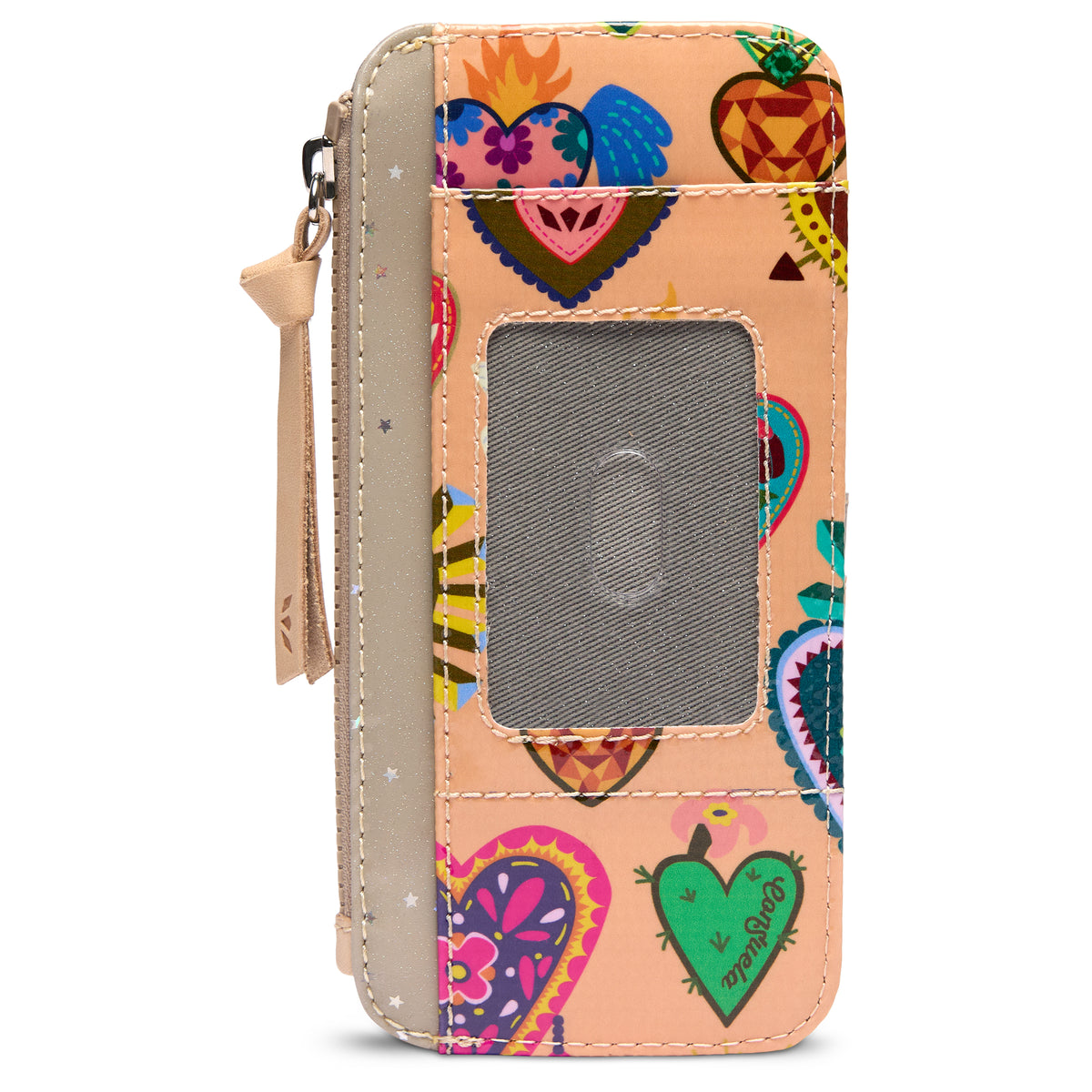 Consuela Card Organizer | Peach