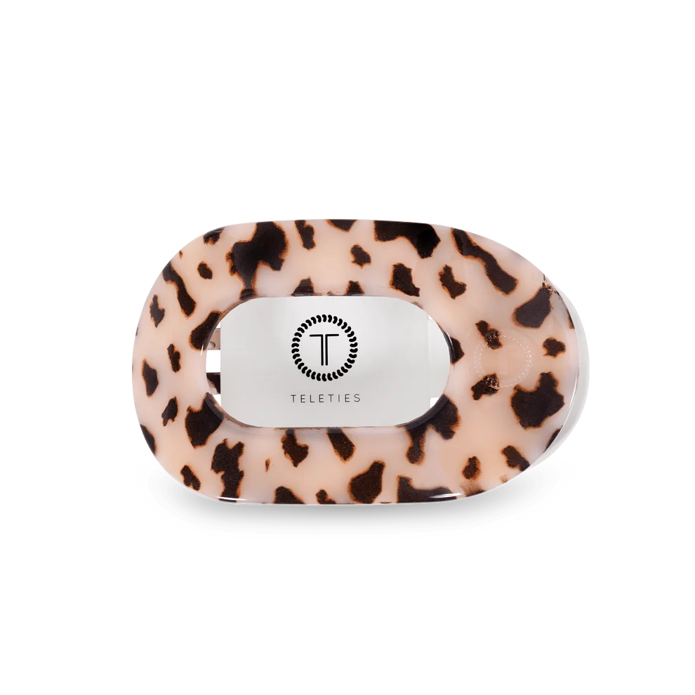 Teleties Medium Flat Round Hair Clip