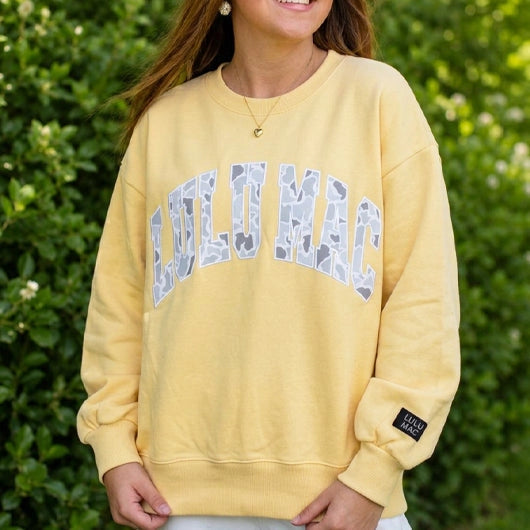 Lulu Mac Camo Butter Sweatshirt