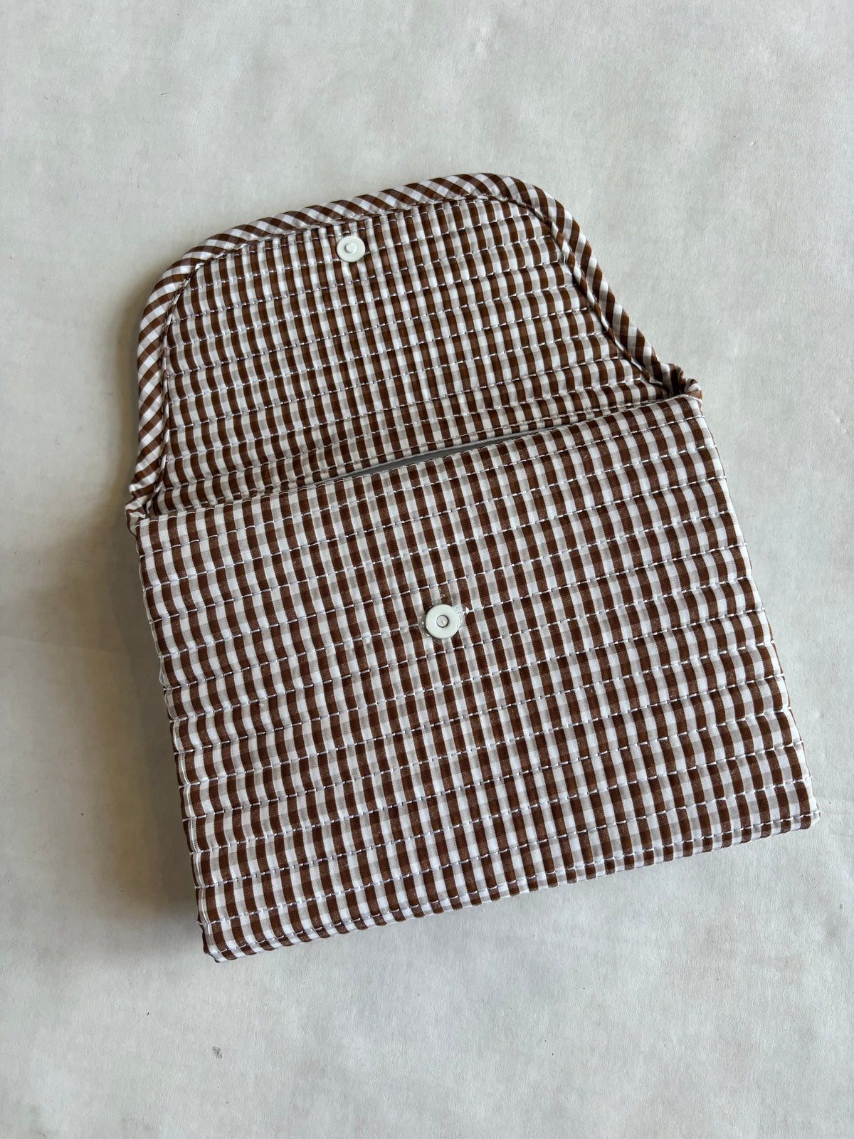 TRVL Quilted Changing Mat | Gingham Coco