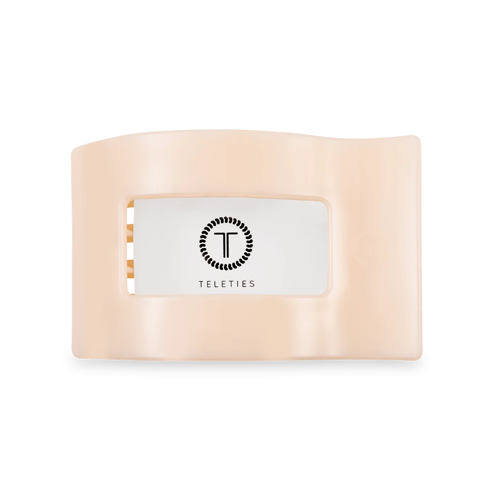 Teleties Medium Flat Rectangle Hair Clip