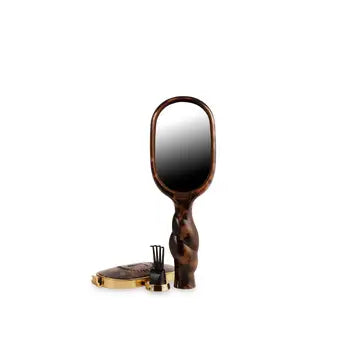 Teleties Mini Boar Brush | Tortoise